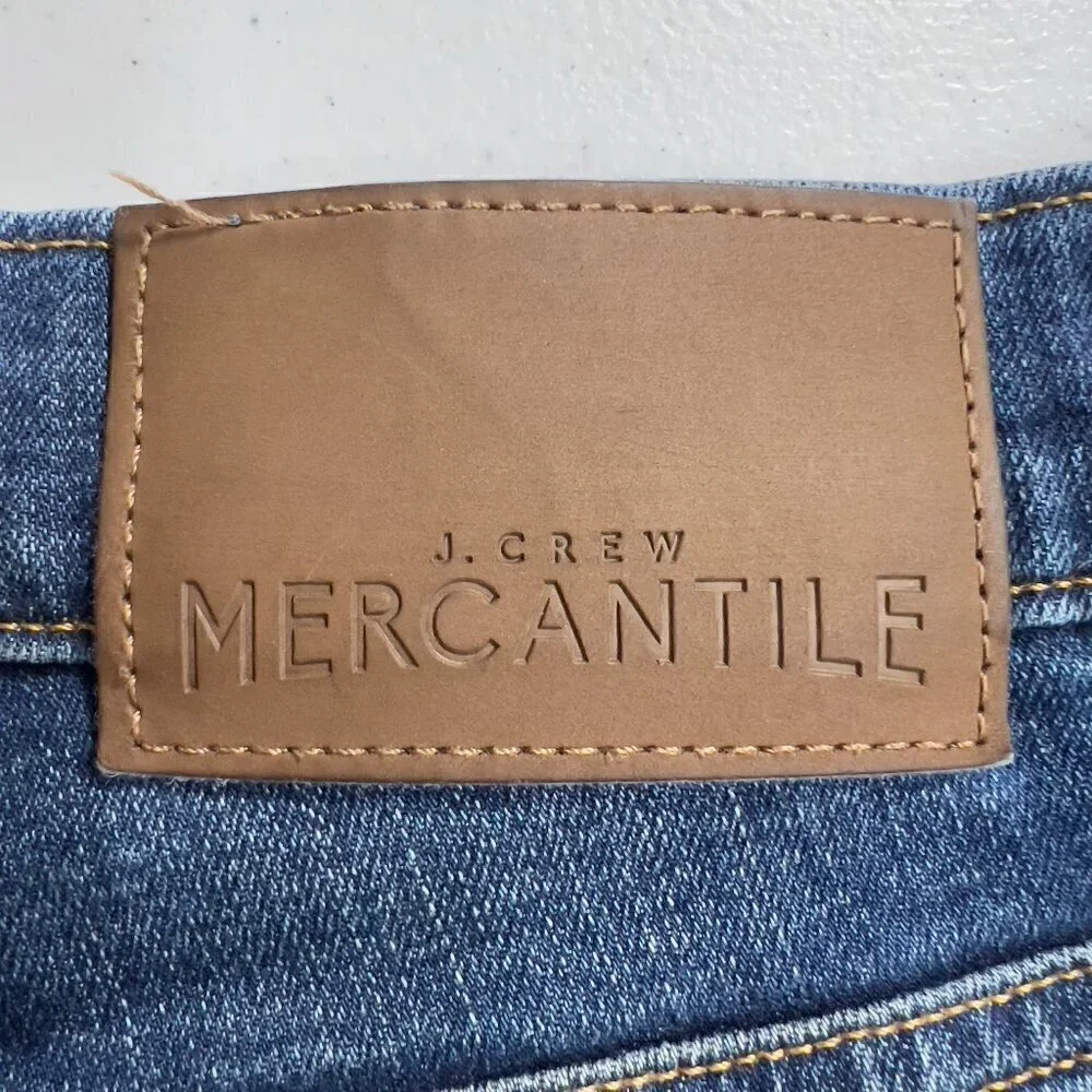 J Crew Mercantile Flex Slim Fit Mens Ripped Jeans Size 32/30